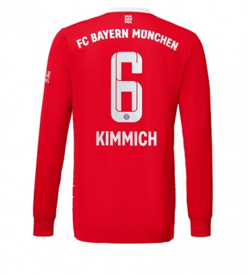 Bayern Munich Joshua Kimmich #6 Hjemmedrakt 2022-23 Langermet